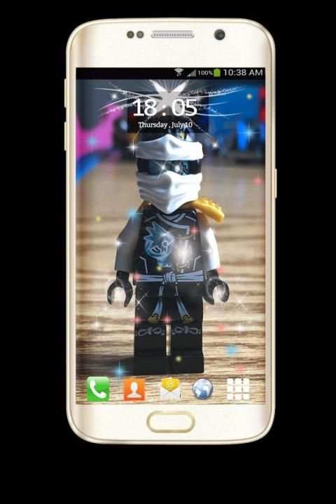Live Wallpapers - Lego Ninja 6 screenshot 4