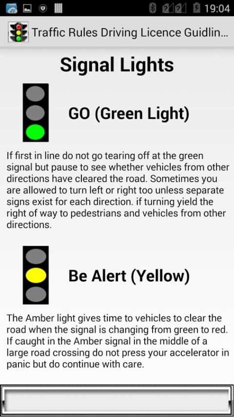Traffic Rules Driving License Guidelines screenshot 19