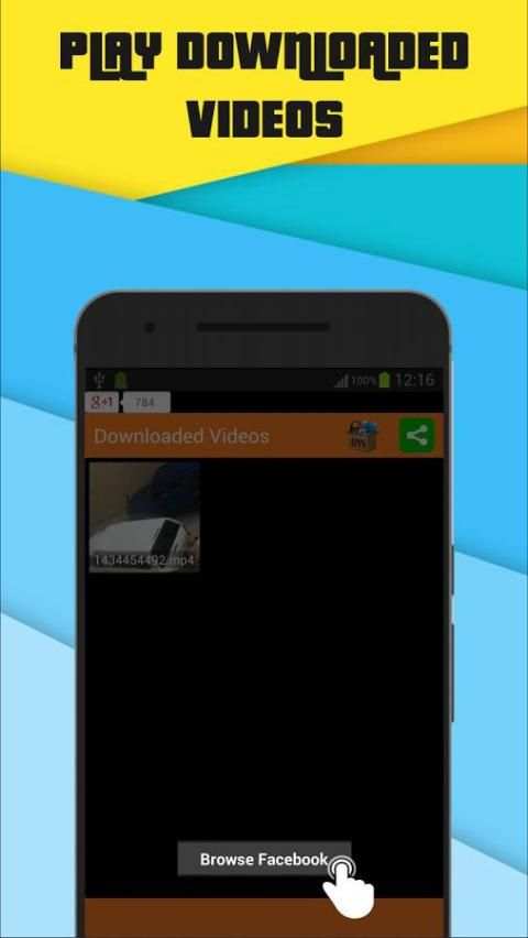 New Video Downloader for Facebook 1 تصوير الشاشة