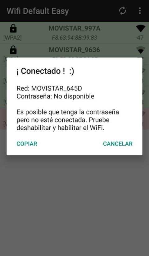 Wifi Default Easy screenshot 4