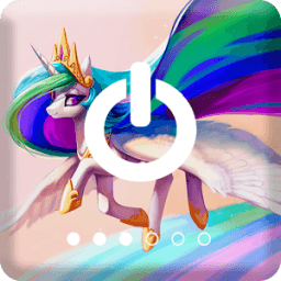 Pony Sketch PIN Screen Lock أيقونة