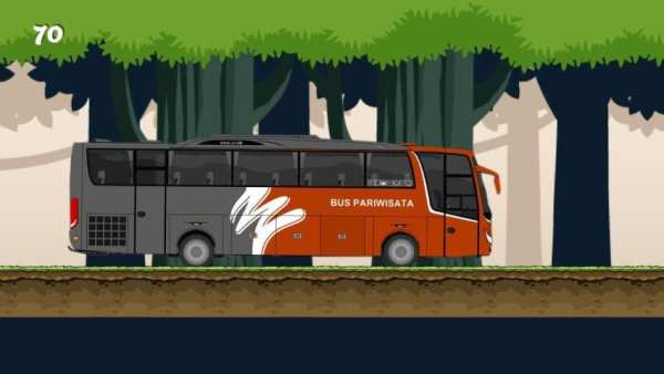 Bus Pariwisata Game स्क्रीनशॉट 3