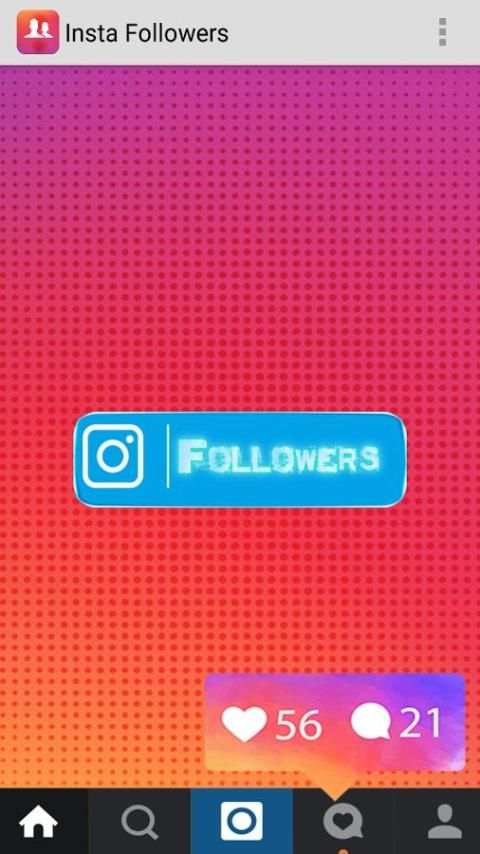 Get Insta Followers pro 2017 simulator скриншот 2