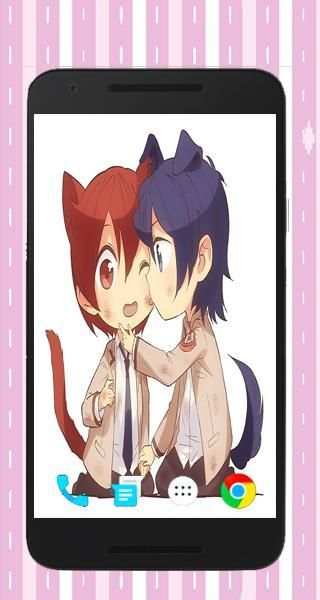 Yaoi 2D cute wallpaper 2 تصوير الشاشة