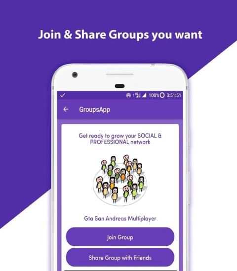 Groups App - WhatsApp screenshot 1