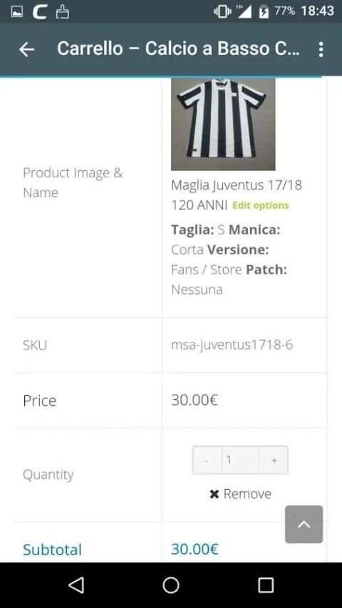 Calcio a Basso Costo screenshot 1