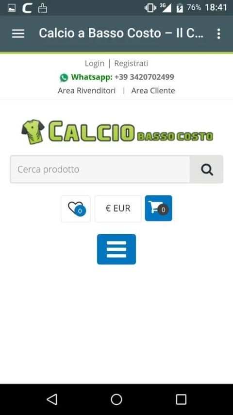 Calcio a Basso Costo screenshot 3