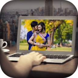 Laptop Photo Frame أيقونة