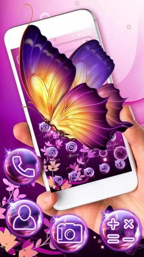 Scintillating Butterfly Theme 6 تصوير الشاشة