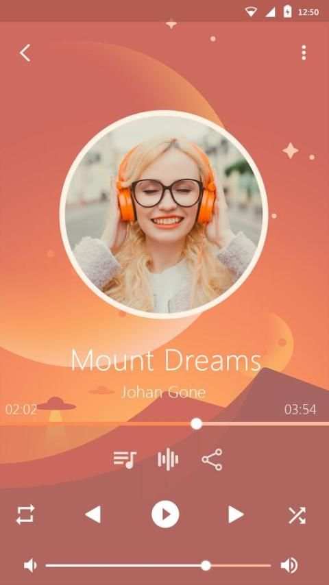 Music Player - Audio Player स्क्रीनशॉट 3