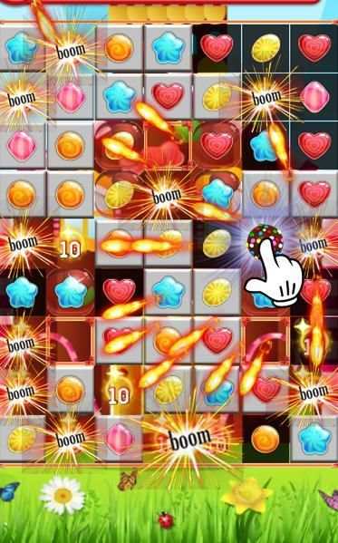 Striped Candy-Match 3 screenshot 4