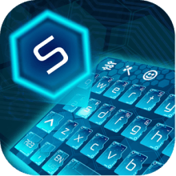 Технология синей клавиатуры иконка