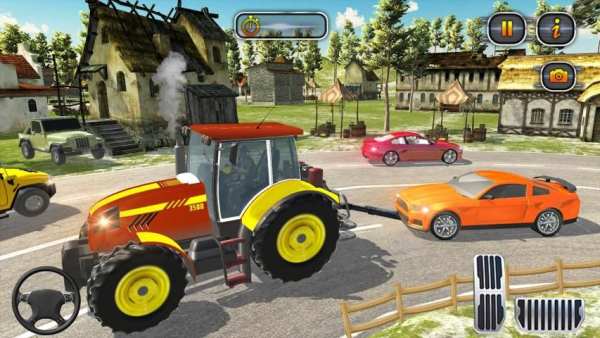 Offroad Tractor Pulling Simulator - Mudding Games 10 تصوير الشاشة