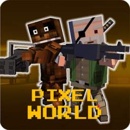 Pixel Z World 3D -Gun & Gunner