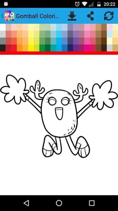 gom ball coloring game screenshot 3