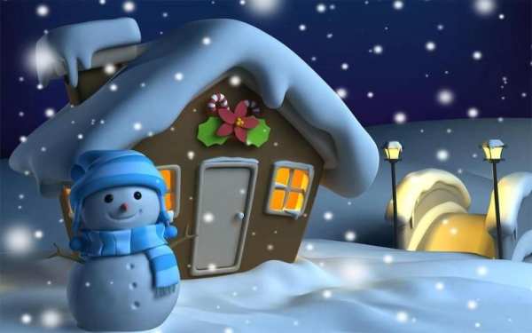 Christmas Eve Wallpaper 3 تصوير الشاشة