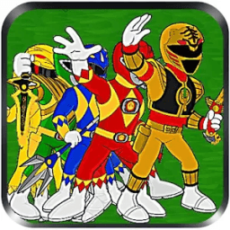 ikon P ⚡ R Super Power Ninja Steel Rangers Ranger hero