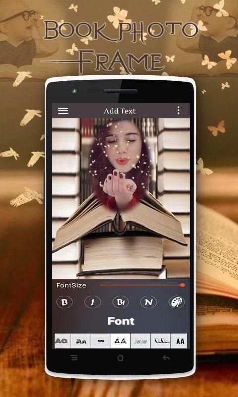 Books Photo Frame स्क्रीनशॉट 2