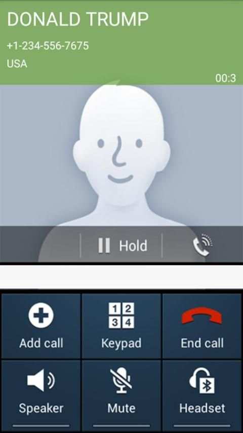 fake call prank screenshot 1