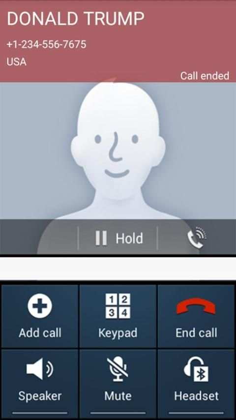 fake call prank screenshot 3