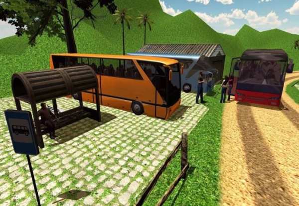 OffRoad Tourist Bus-Hill Drive screenshot 2