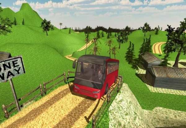 OffRoad Tourist Bus-Hill Drive screenshot 4