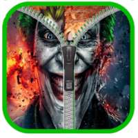 Joker Lock Screen Zipper on 9Apps