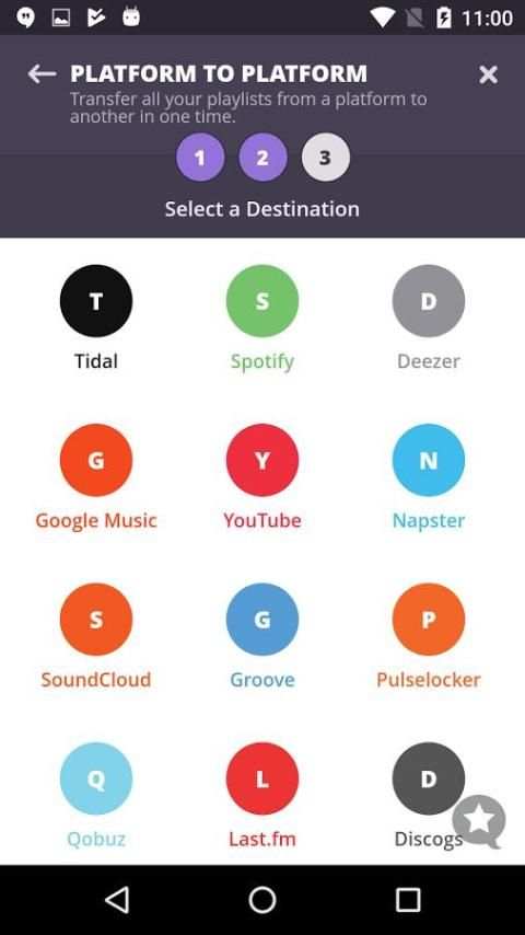 Soundiiz: transfer your playlists скриншот 19