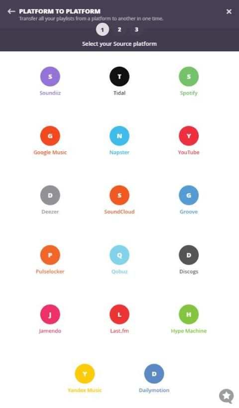 Soundiiz: transfer your playlists скриншот 6