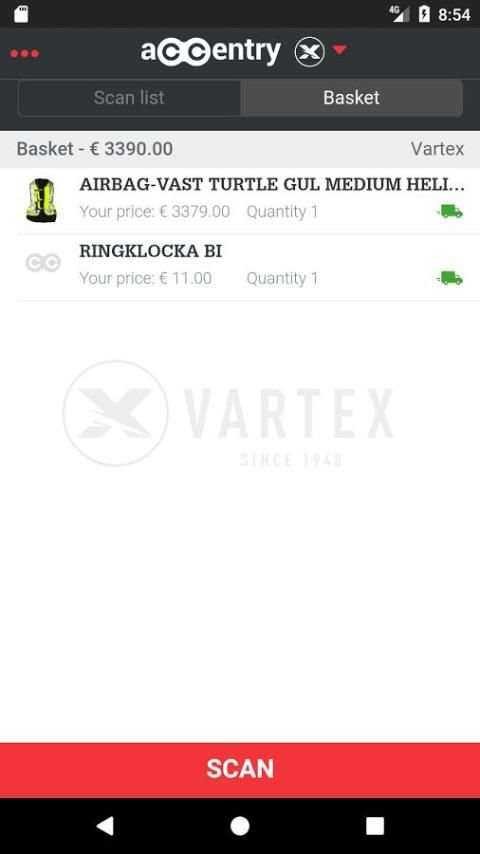 Accentry Scan App screenshot 3