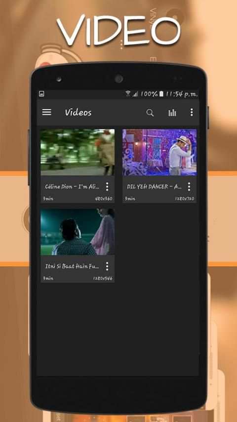 Music Mp3 Video Player 2017 screenshot 11
