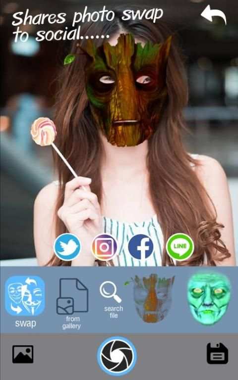 Face Swap Live App 1 تصوير الشاشة
