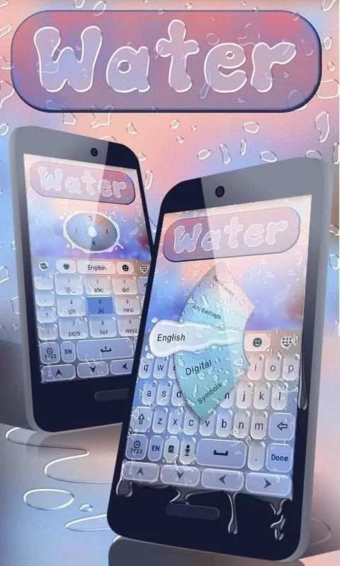 Water GO Keyboard Theme screenshot 3