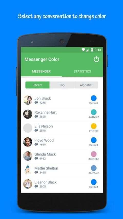 Color for Messenger & Unseen Messages screenshot 5