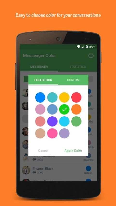 Color for Messenger & Unseen Messages screenshot 2
