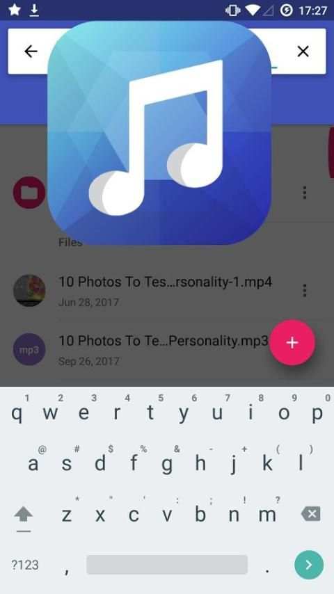 Music Player 1 تصوير الشاشة