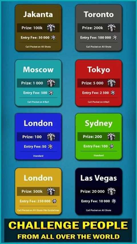8 bola Biliar Snooker: 8 bola sodok 8 Ball bilyar screenshot 2
