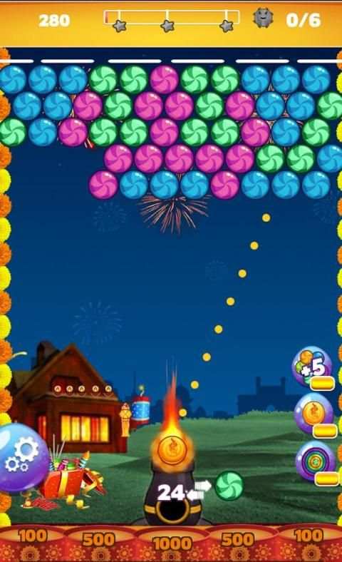 Bubble Bash Free Game: Shooter screenshot 1