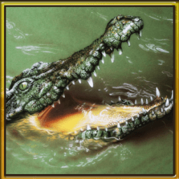 ikon Wild Hungry Crocodile 3D