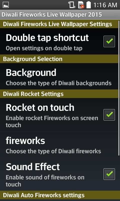 Diwali Fireworks Live Wallpaper 2017 screenshot 8