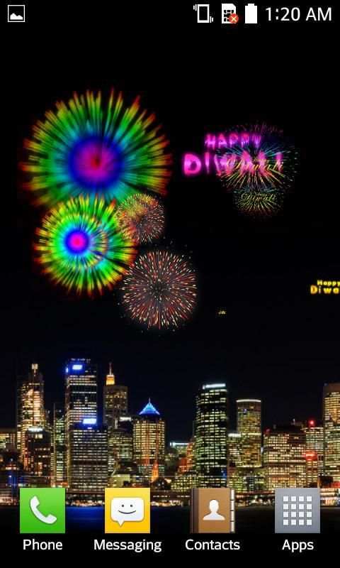 Diwali Fireworks Live Wallpaper 2017 screenshot 10