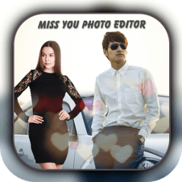 Miss You Photo Editor أيقونة