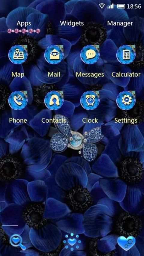Butterfly 91 Launcher Theme स्क्रीनशॉट 1