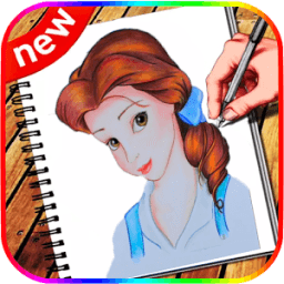 Learn how to draw Disney Princess أيقونة