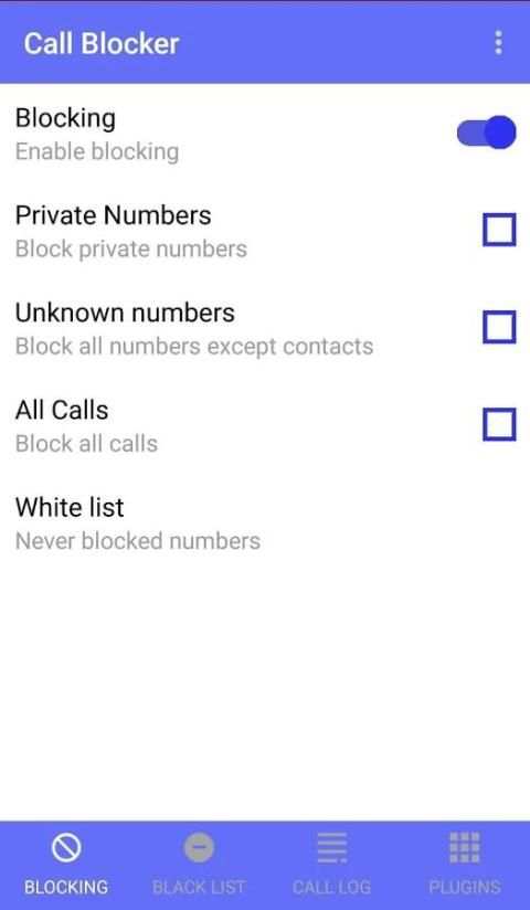 Call Blocker - Call Blacklist Free screenshot 4