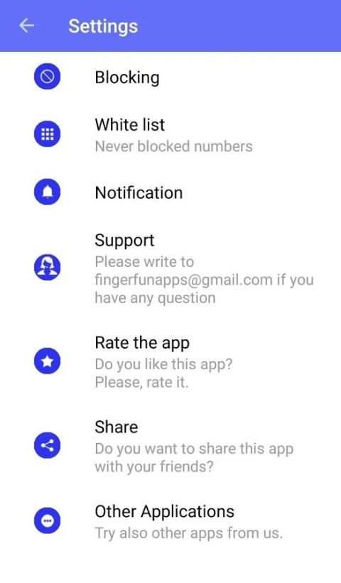 Call Blocker - Call Blacklist Free screenshot 3