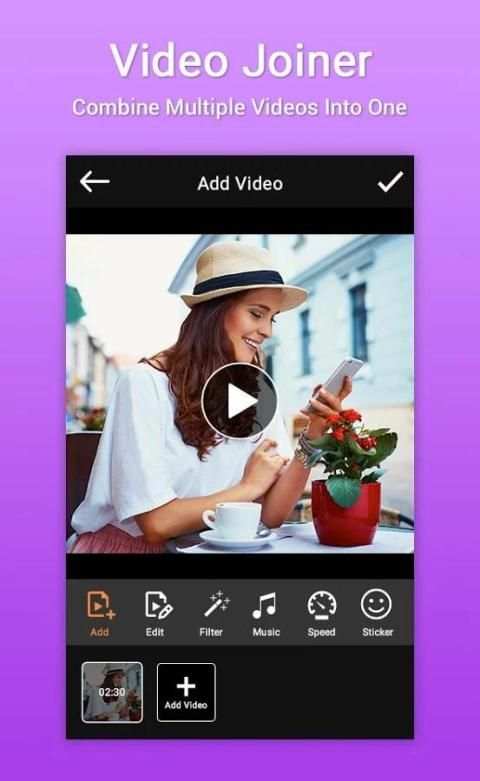 Video Joiner : Video Merger 4 تصوير الشاشة