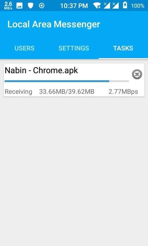 LAN Messenger - Peer to Peer File Sharing and Chat screenshot 4