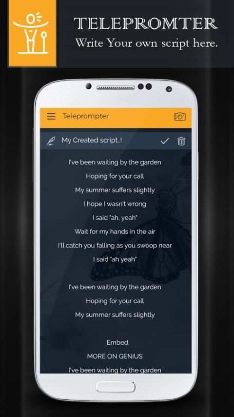 Smart Teleprompter Video Creator 4 تصوير الشاشة