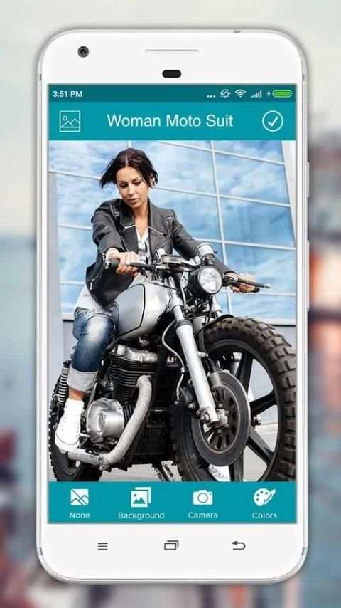 Women Moto Photo Suit screenshot 14